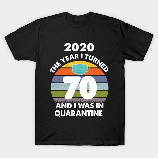 70 Birthday T-Shirt by othmane4